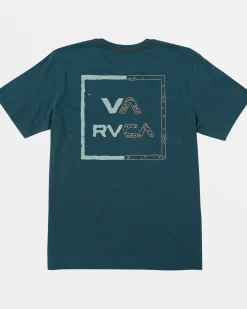 RVCA BOYS VA ALL THE WAY TEE Duck Blue Outlet