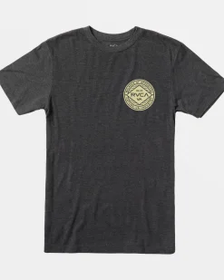 RVCA BOYS WORDMARK TEE Black Best