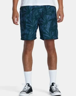 RVCA BRODIE HYBRID 17" BOARDSHORTS Duck Blue Outlet