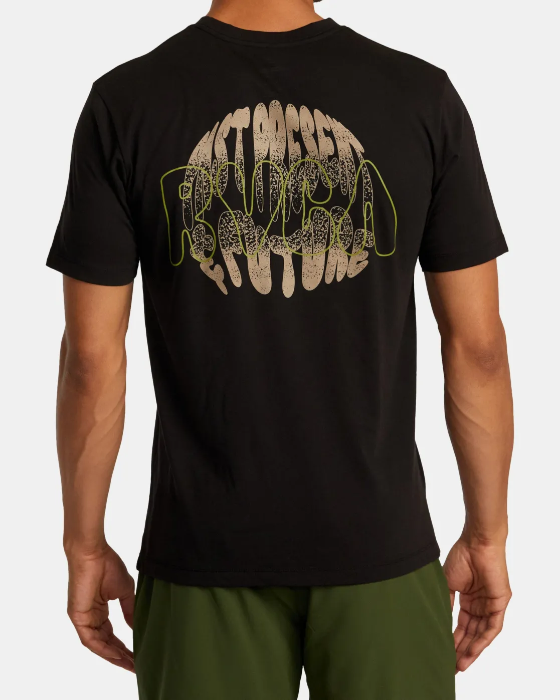 RVCA BUBBLE PRINT SHORT SLEEVE TEE Black Outlet