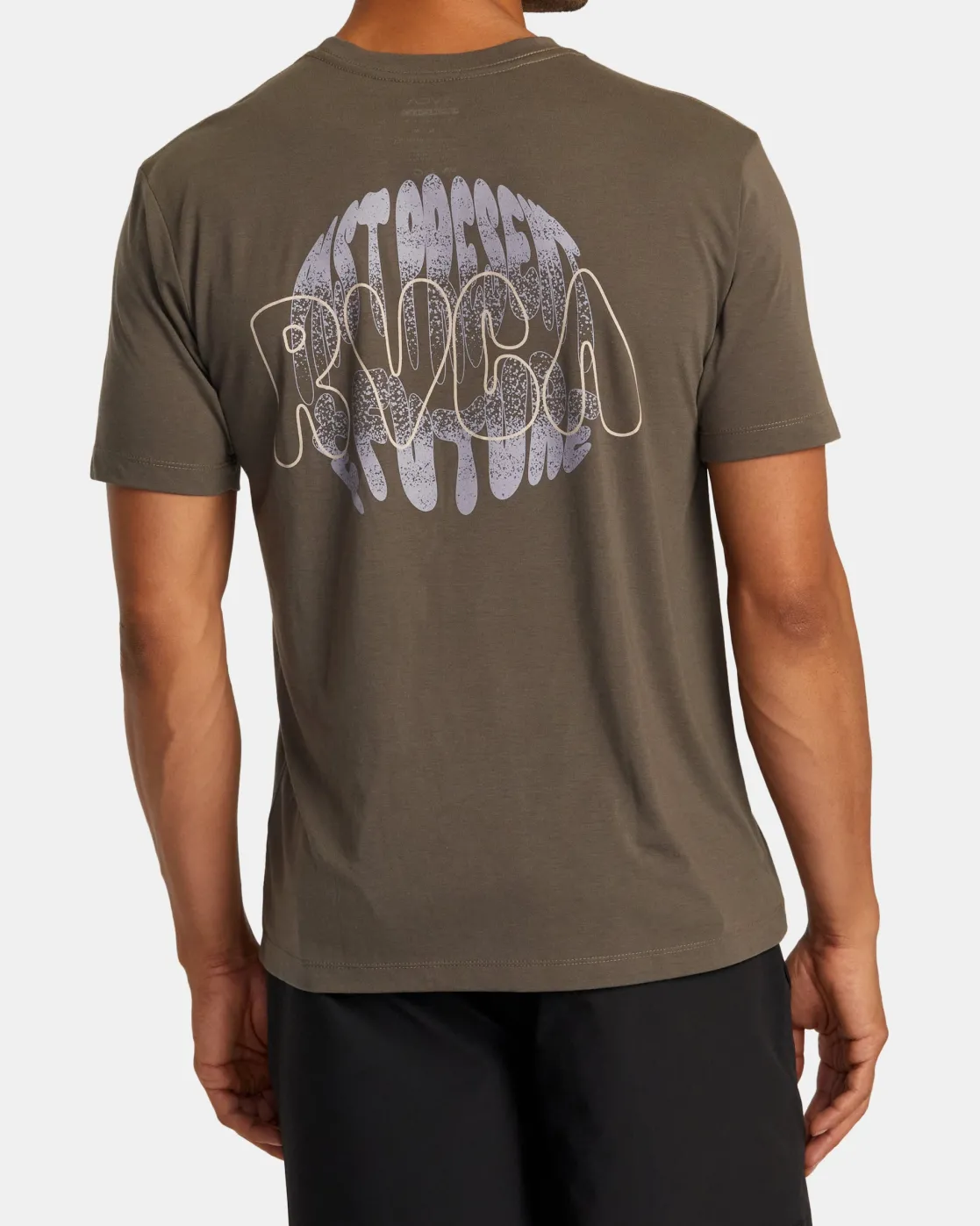 RVCA BUBBLE PRINT SHORT SLEEVE TEE Mocha Online