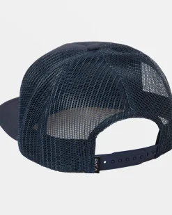 RVCA BUCK TRUCKER HAT Navy Hot
