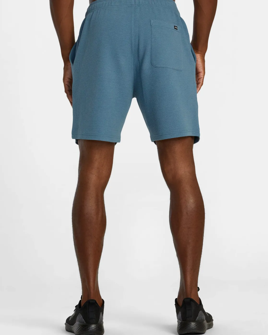 RVCA C-ABLE WAFFLE KNIT SHORTS Glacier Best