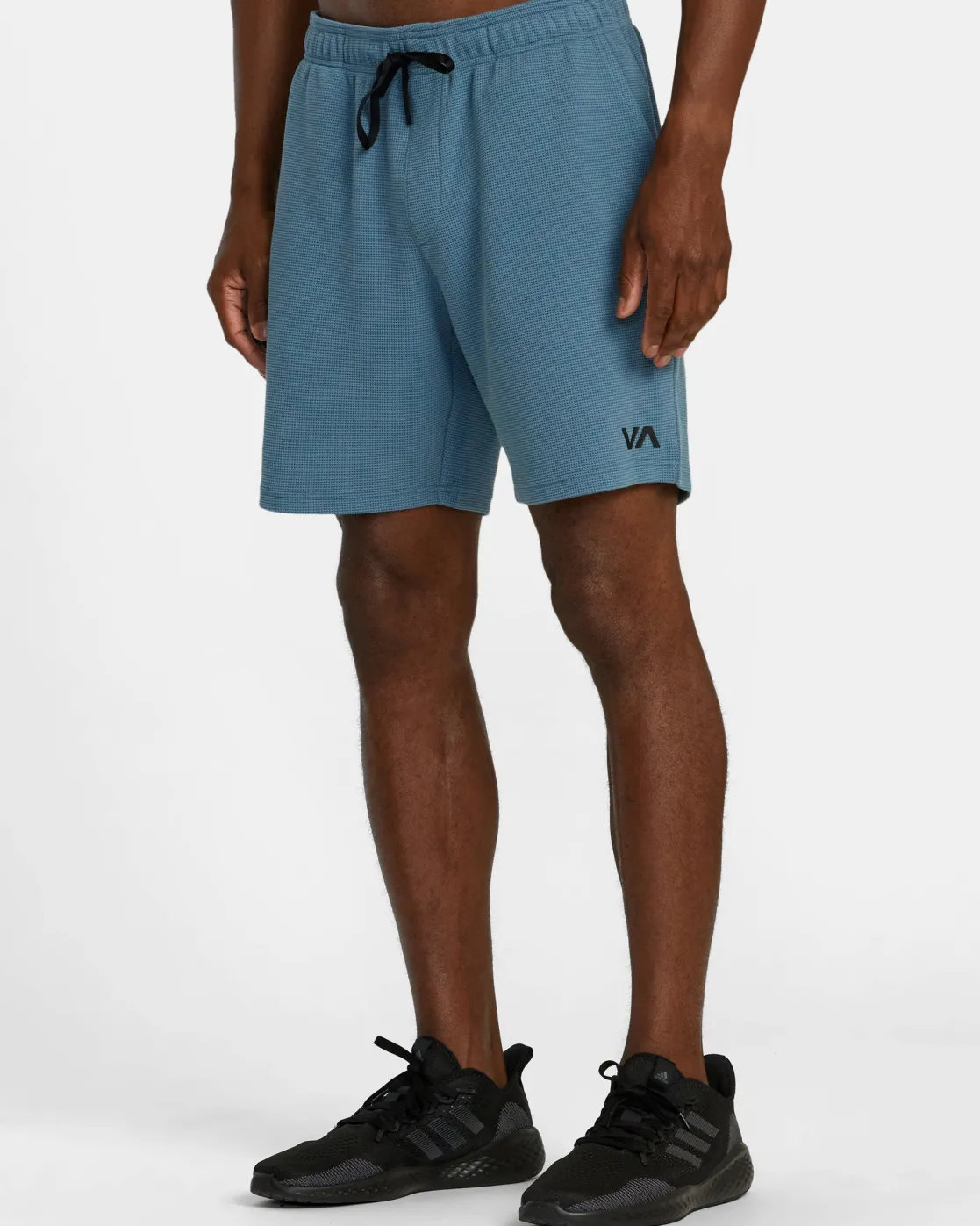 RVCA C-ABLE WAFFLE KNIT SHORTS Glacier Best