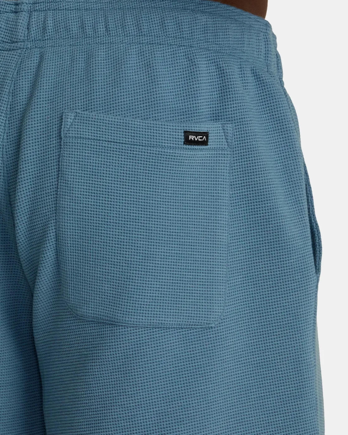 RVCA C-ABLE WAFFLE KNIT SHORTS Glacier Best