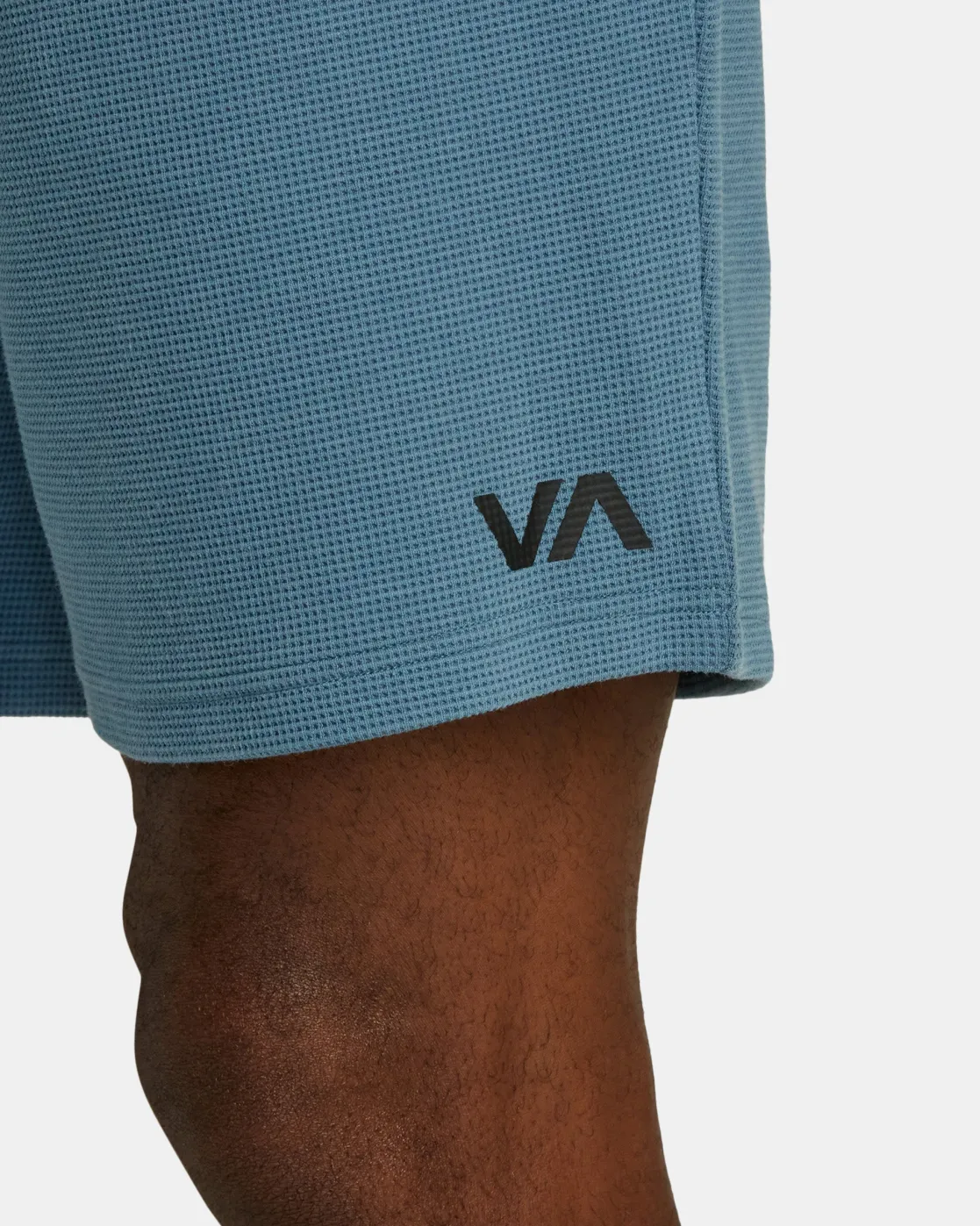 RVCA C-ABLE WAFFLE KNIT SHORTS Glacier Best
