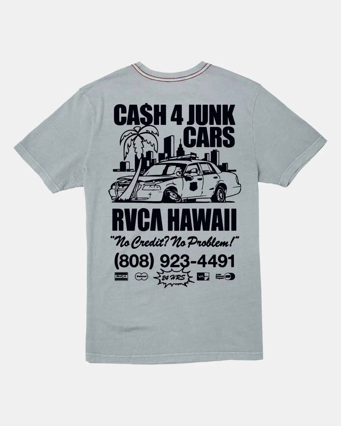 RVCA CASH FOR JUNK TEE Monument