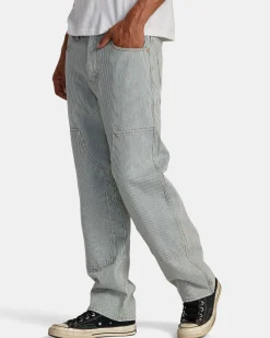 RVCA CHAINMAIL DENIM Blue Hickory