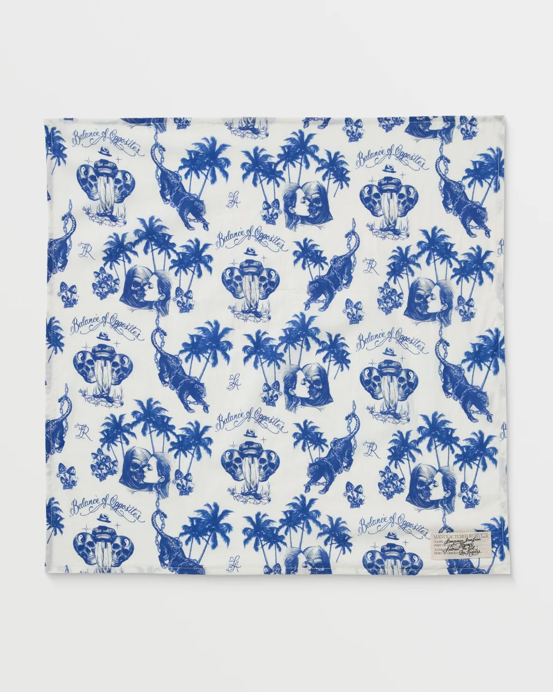 RVCA CHEFS KISS BANDANA MAZARINE BLUE Best