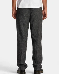 RVCA CHEFS KISS RELAXED FIT PANTS Charcoal Heather Online