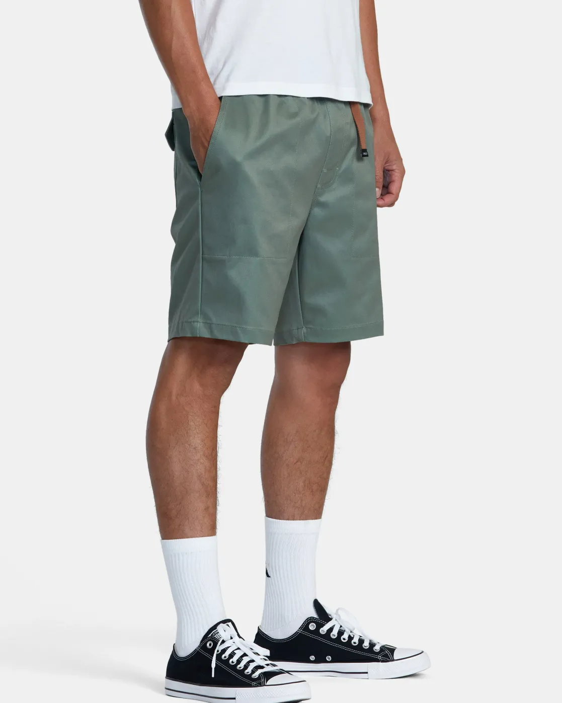 RVCA CIVIC HYBRID 18" BOARDSHORTS Olivine New