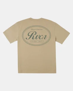 RVCA CLASSIC SEAL TEE Khaki Online