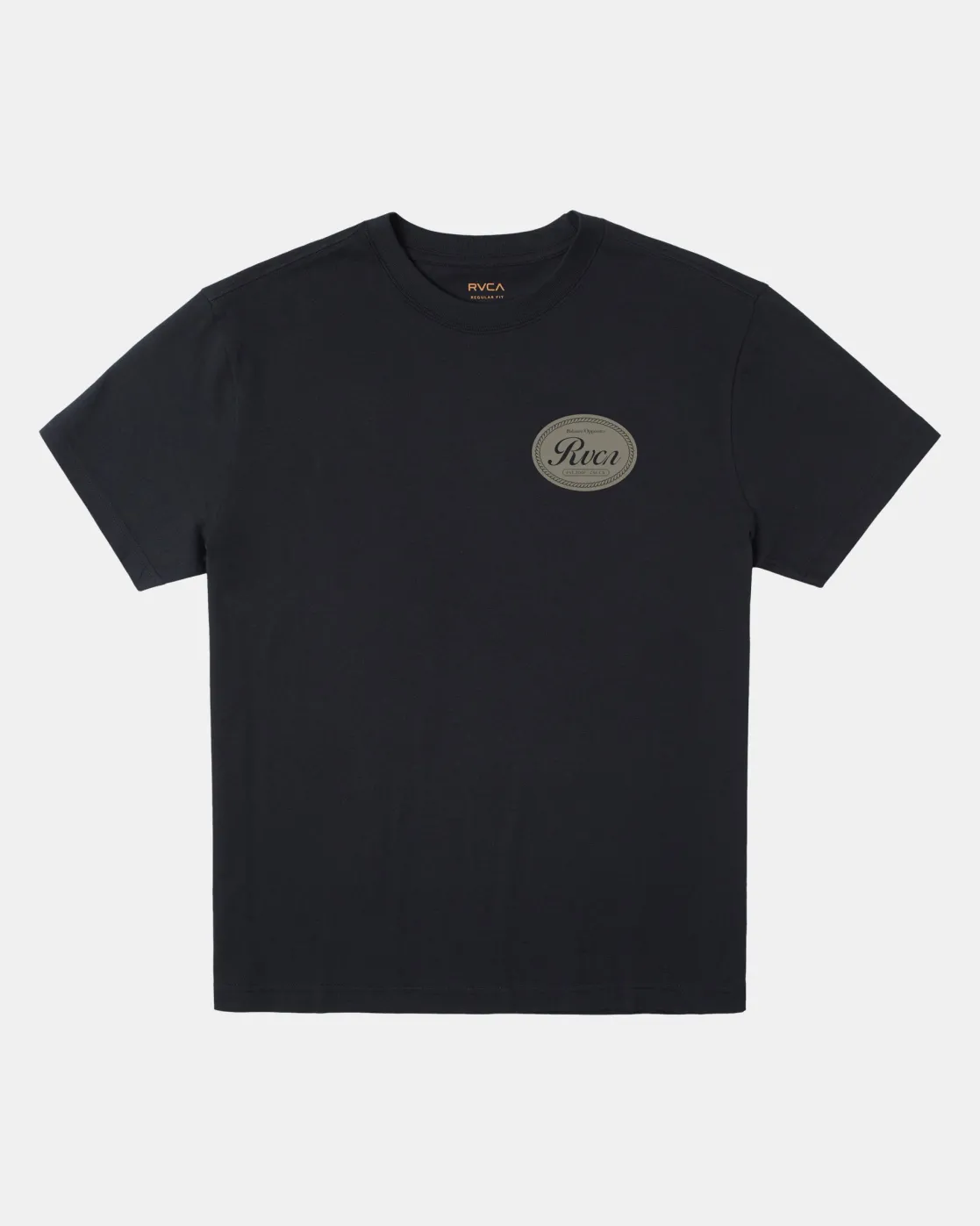 RVCA CLASSIC SEAL TEE Black Hot