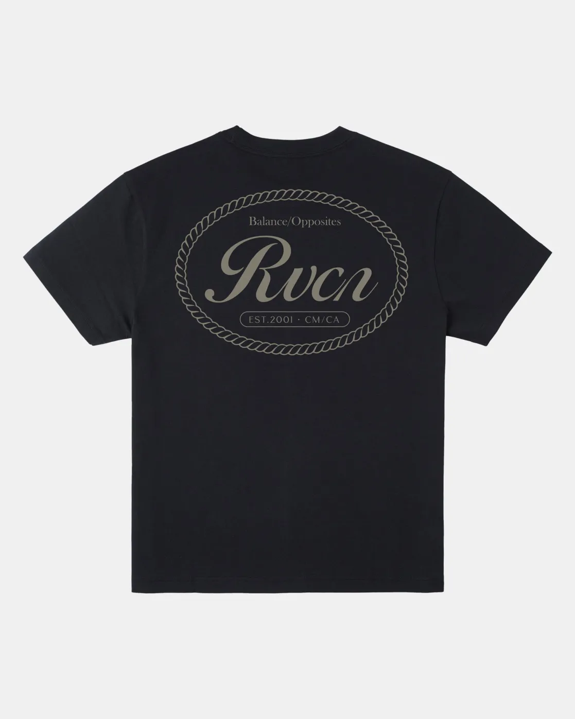 RVCA CLASSIC SEAL TEE Black Hot