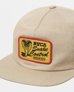 RVCA COBRA SERVICES SNAPBACK HAT Khaki Hot