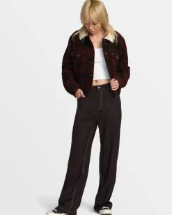 RVCA COCO PANTS Chocolate Torte