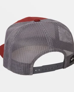 RVCA COMMONWEALTH TRUCKER HAT Wine Clearance