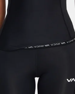 RVCA COMPRESSION SHORT SLEEVE SURF TEE Black Best