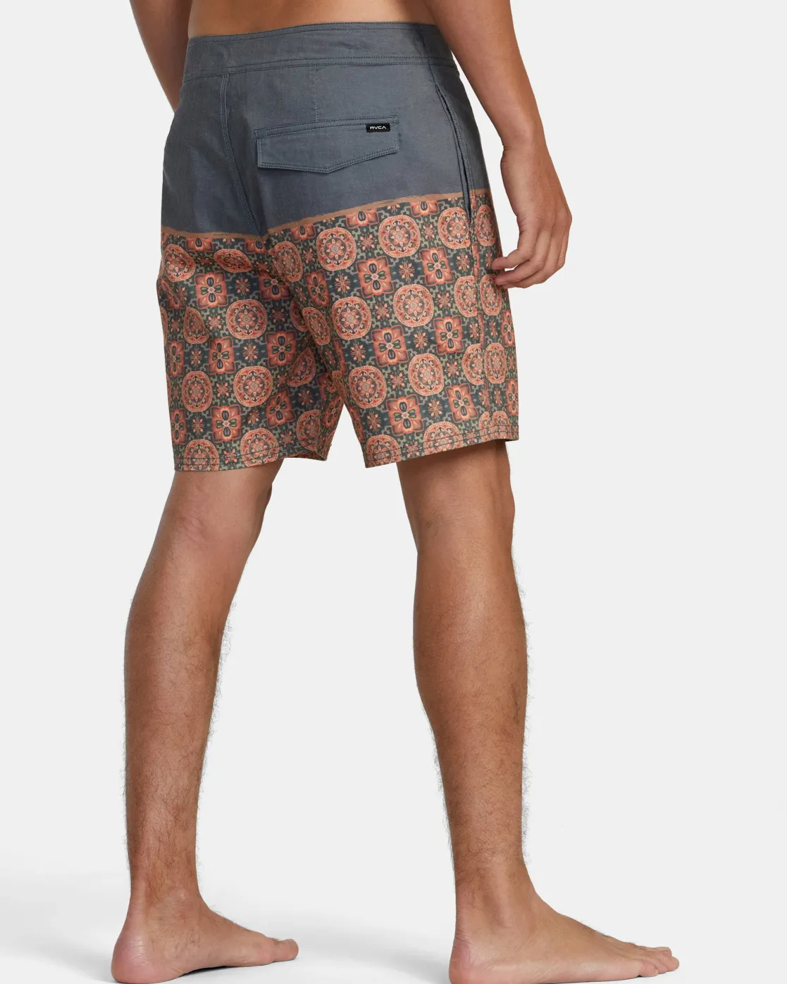 RVCA COUNTY 18" BOARDSHORTS Burnt Orange
