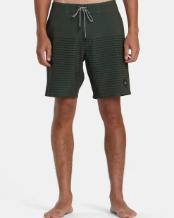 RVCA CURREN 18" BOARDSHORTS Olive Dits Discount