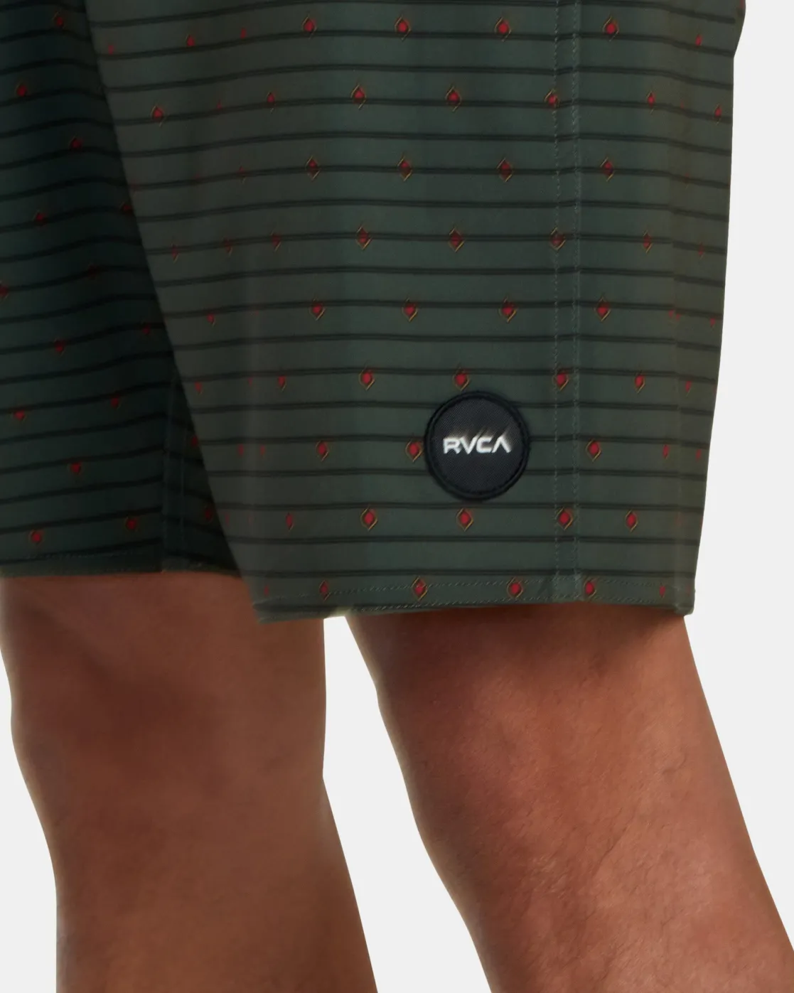 RVCA CURREN 18" BOARDSHORTS Olive Dits Discount