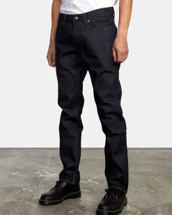 RVCA DAGGERS DENIM JEANS Dark Indigo Discount