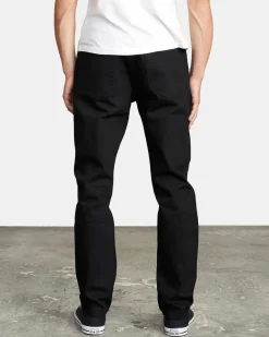 RVCA DAGGERS DENIM JEANS Black Black Discount