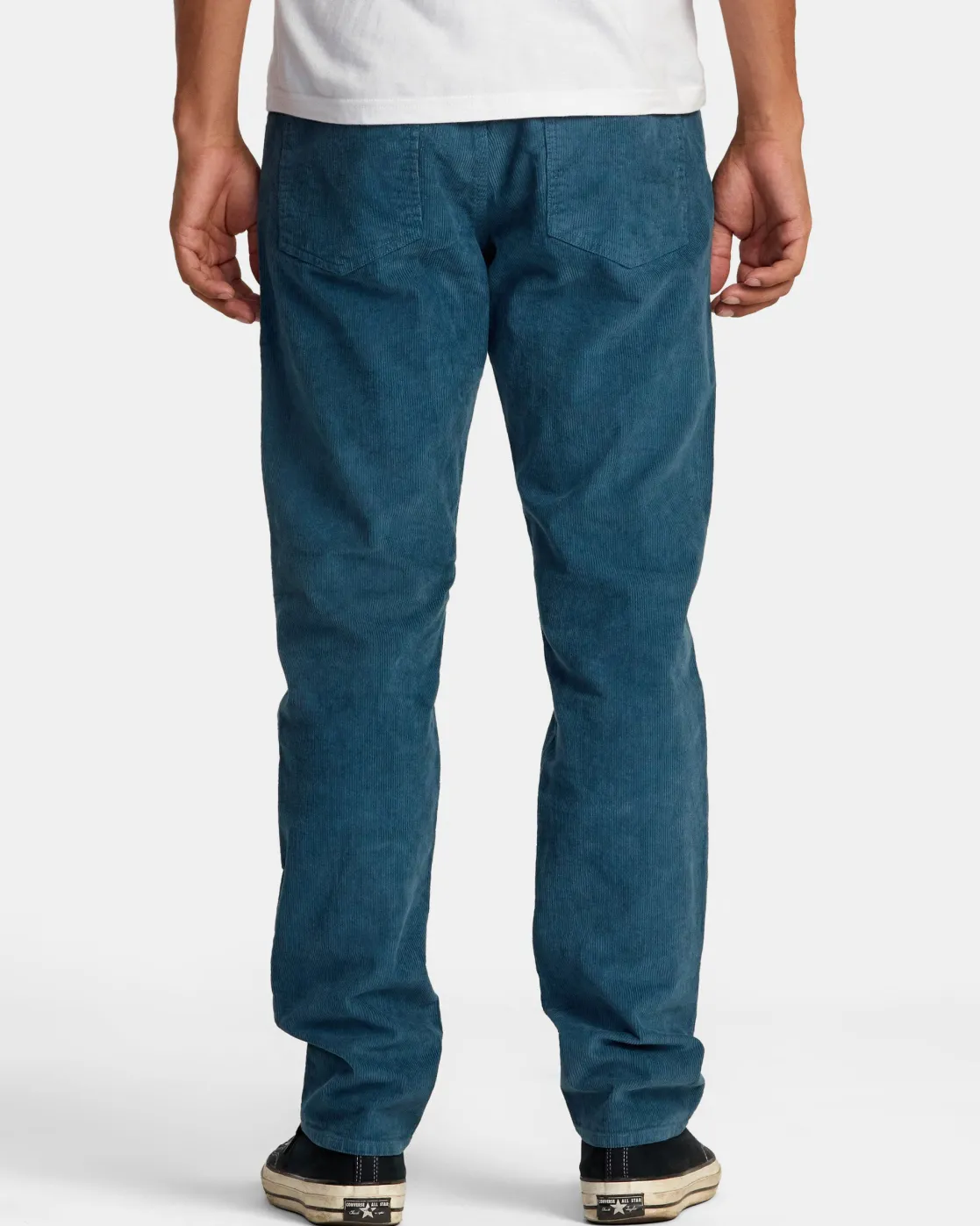RVCA DAGGERS PIGMENT CORDUROY PANTS Duck Blue Best