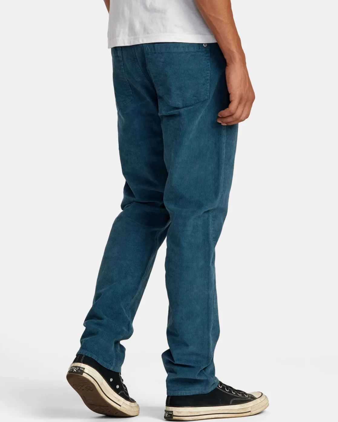 RVCA DAGGERS PIGMENT CORDUROY PANTS Duck Blue Best