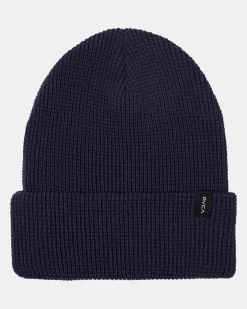 RVCA DAYSHIFT BEANIE Moody Blue Clearance