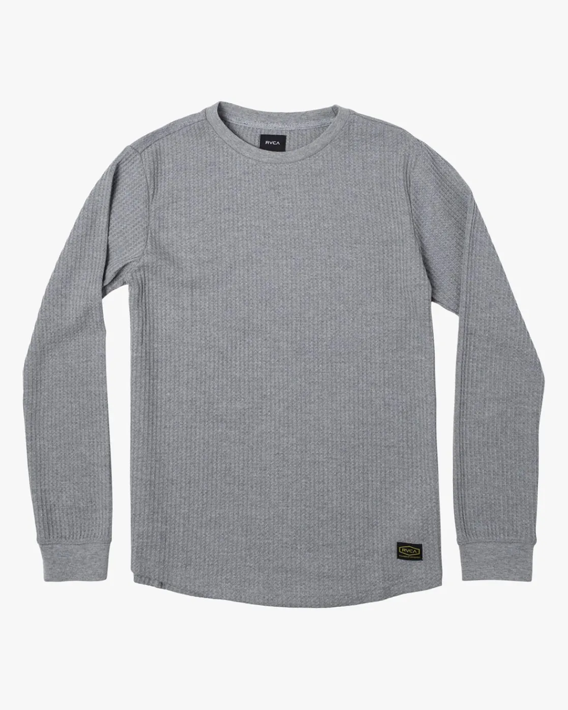 RVCA DAYSHIFT LONG SLEEVE THERMAL SHIRT Grey Noise