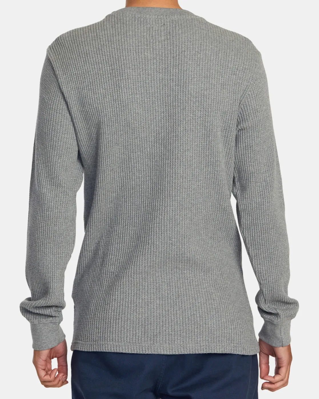 RVCA DAYSHIFT LONG SLEEVE THERMAL SHIRT Grey Noise