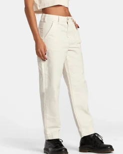 RVCA DAYSHIFT WORKWEAR PANTS Latte Outlet