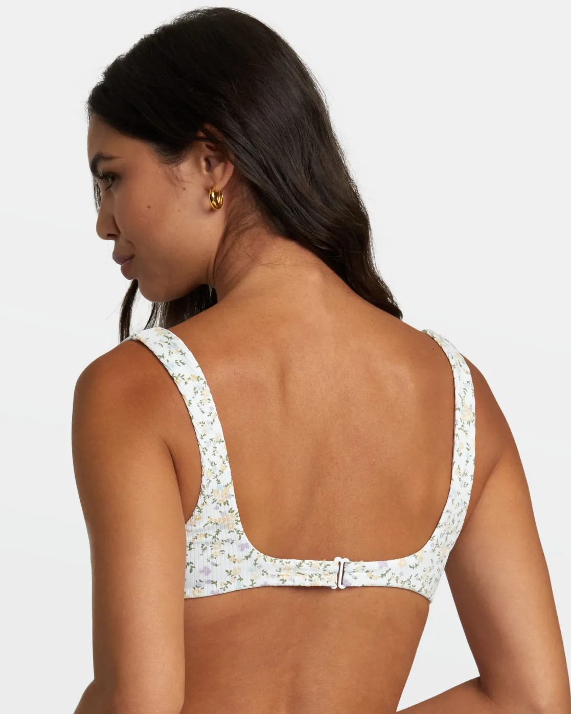 RVCA DITSY TANK BIKINI TOP Whisper White Outlet