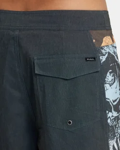 RVCA DRAIN BOARDSHORTS 20'' Black Clearance