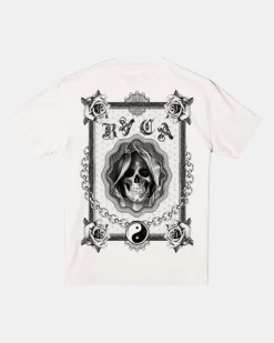 RVCA DREAM REAPER TEE Silver Bleach