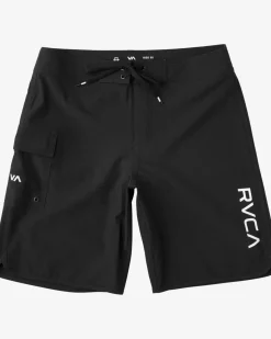 RVCA EASTERN 20" BOARDSHORTS All Black Outlet