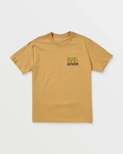 RVCA ELECTRICAL SERVICES SHORT SLEEVE TEE Antelope