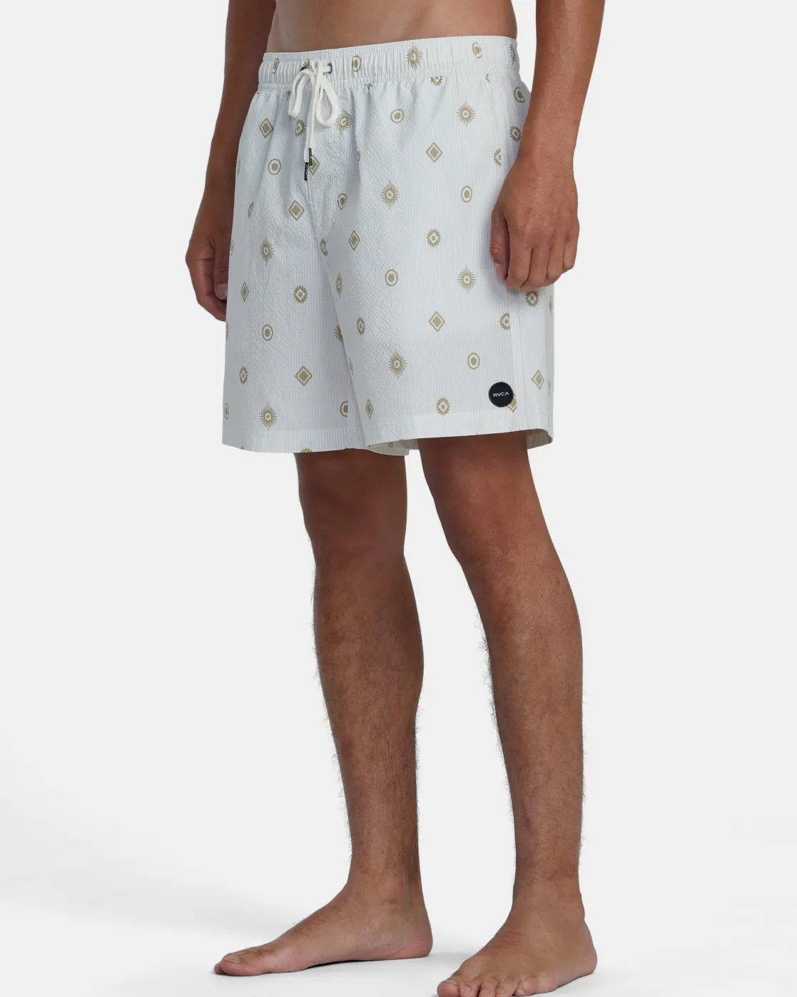 RVCA ENDLESS 17" ELASTIC WAIST SHORTS Latte