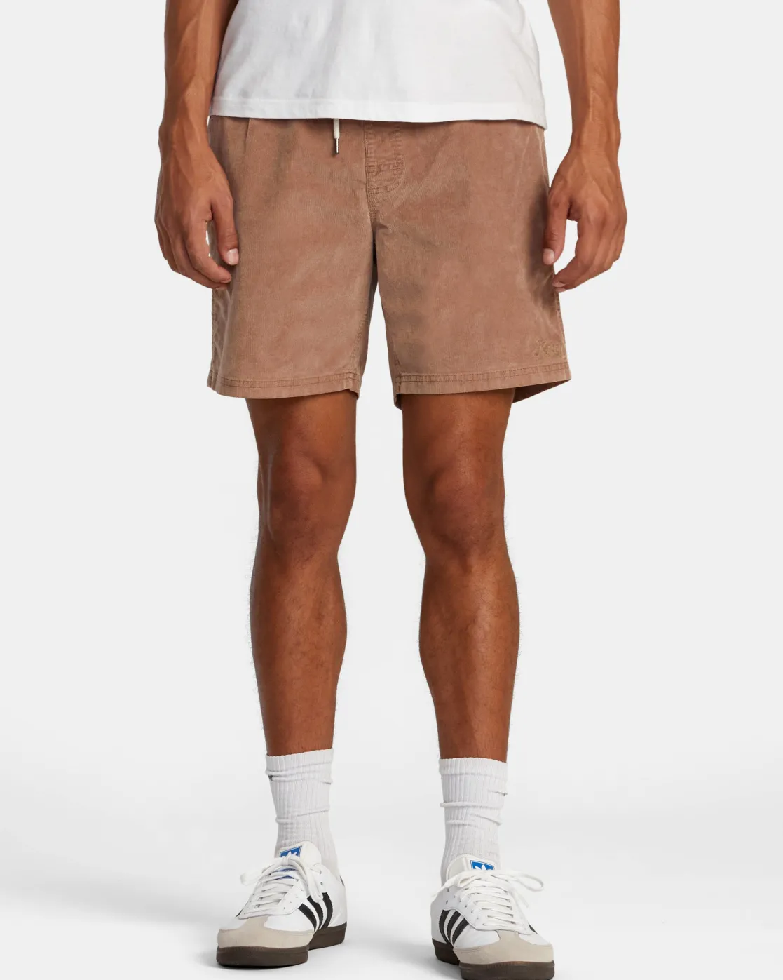 RVCA ESCAPE 17" ELASTIC WAIST SHORTS Sonora Brown Sale