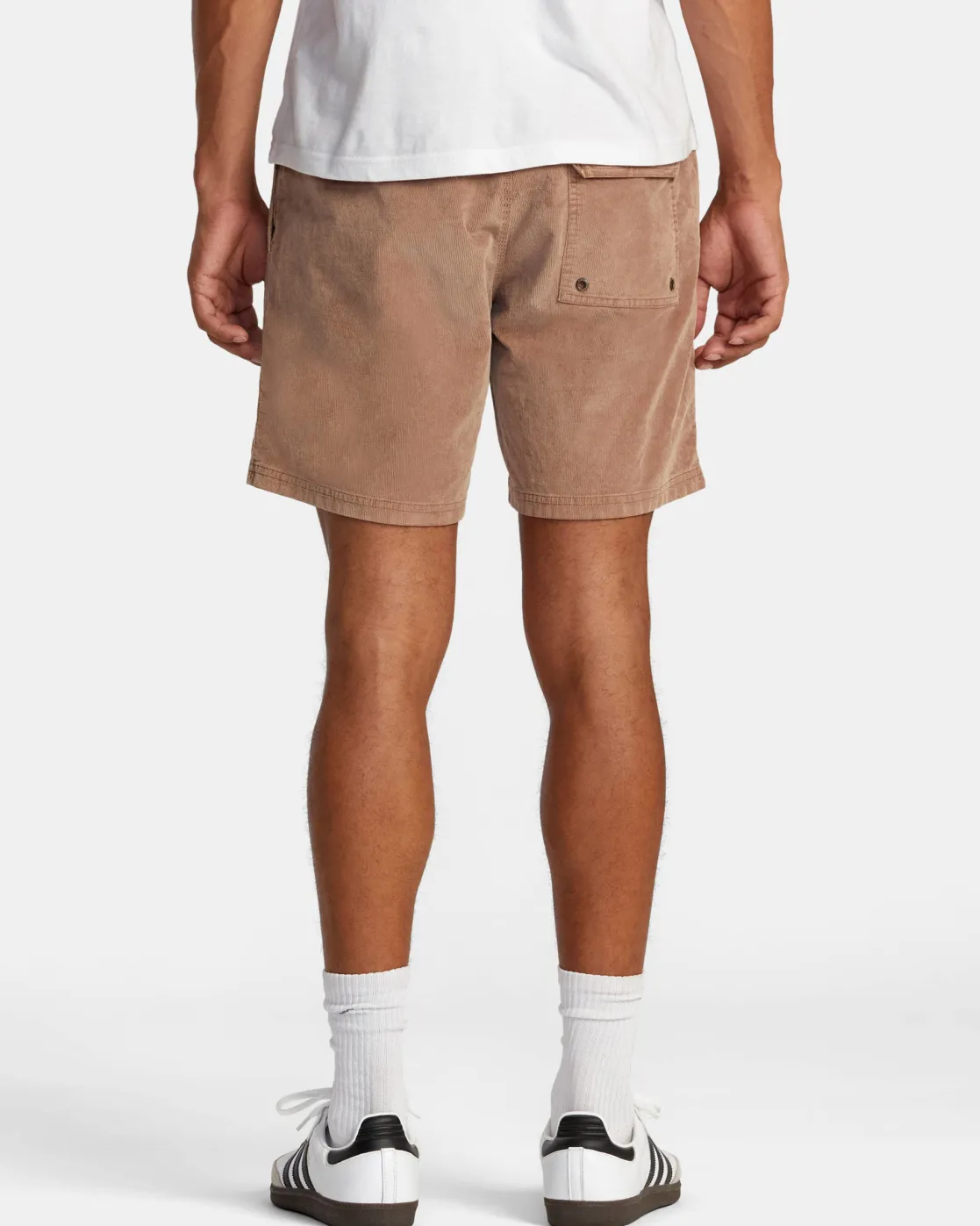 RVCA ESCAPE 17" ELASTIC WAIST SHORTS Sonora Brown Sale