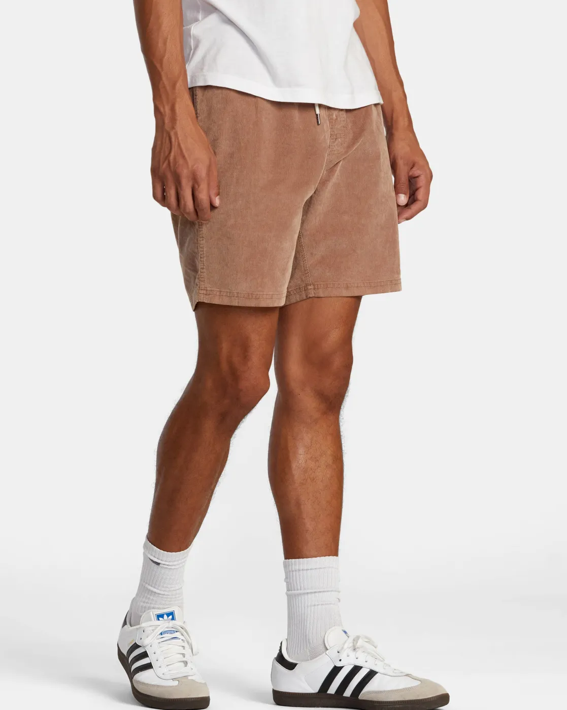 RVCA ESCAPE 17" ELASTIC WAIST SHORTS Sonora Brown Sale