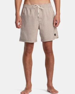 RVCA ESCAPE 17" SUITING SHORTS Pale Mauve Online