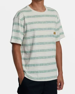 RVCA EXOTICA CREW TEE Latte Clearance