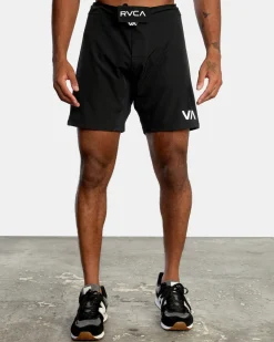 RVCA FIGHT 15" SCRAPPER SHORTS Black Hot