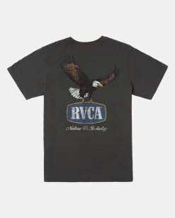 RVCA FLIGHT PATH TEE Pirate Black