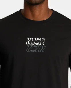 RVCA FLIP FLOW SPORT TECH TEE Black Outlet