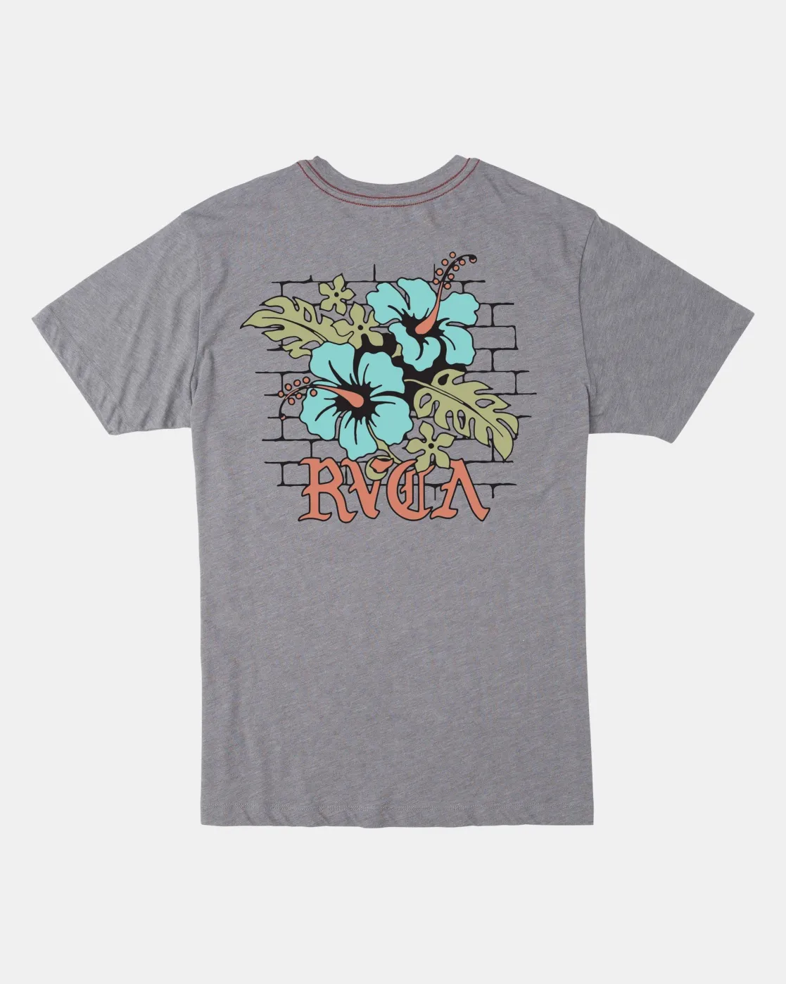 RVCA FLORAL PARK TEE Smoke Outlet