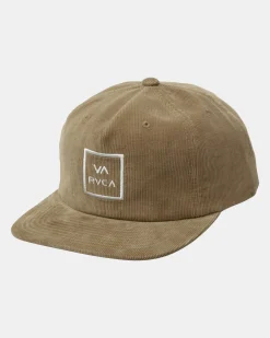 RVCA FREEMAN SNAPBACK HAT Light Brown Outlet