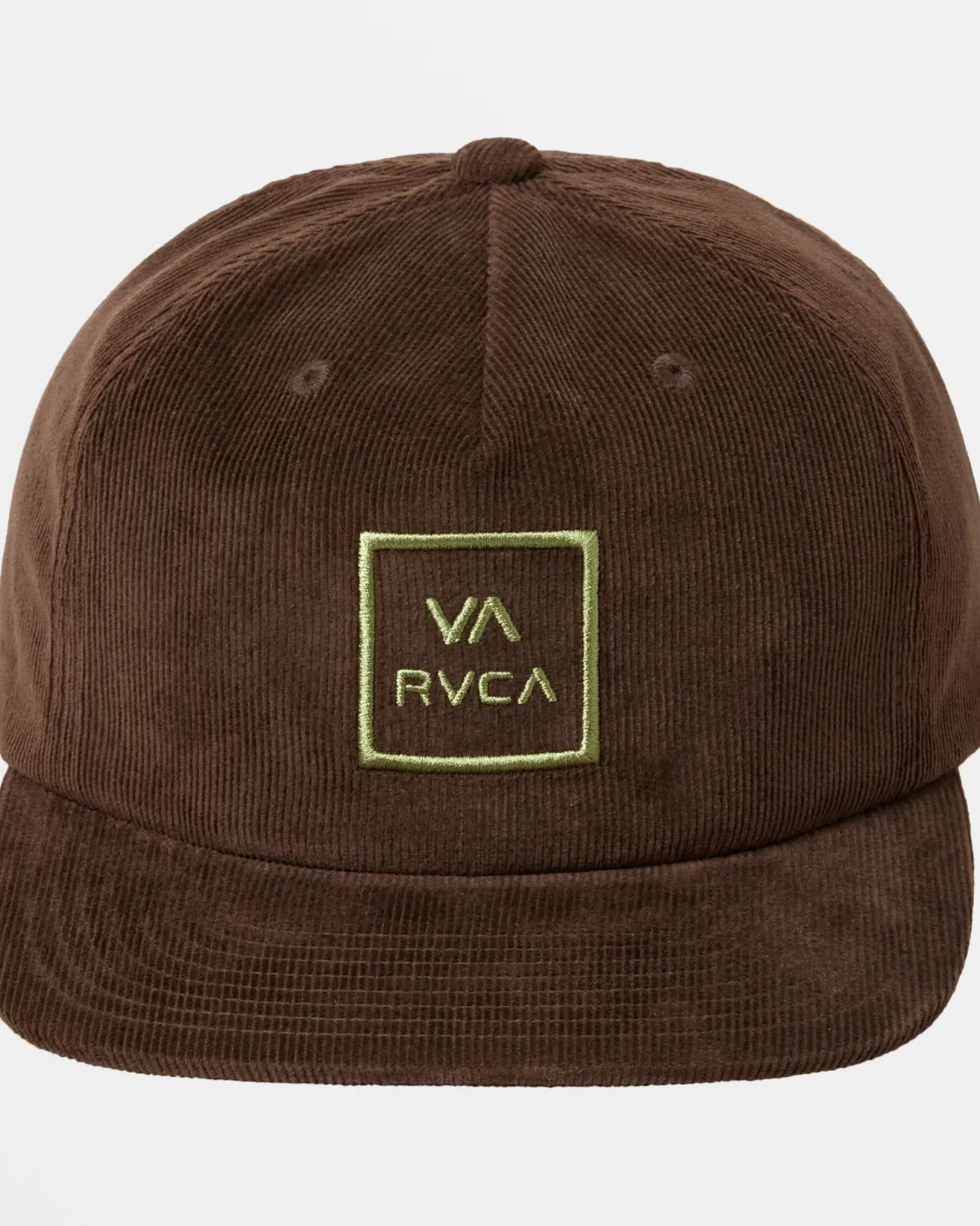 RVCA FREEMAN SNAPBACK HAT Chocolate New